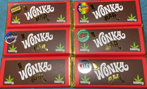 THC marijuana Wonka bars 500mg