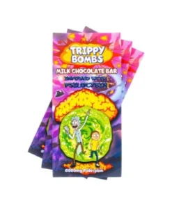 Trippy flip milk chocolate bar